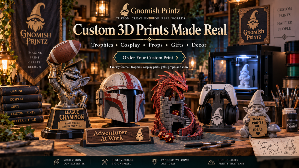 Custom 3D Print Project Deposit