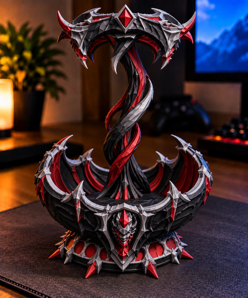 Dragon Fang Headphone Stand &amp; Desk Organizer