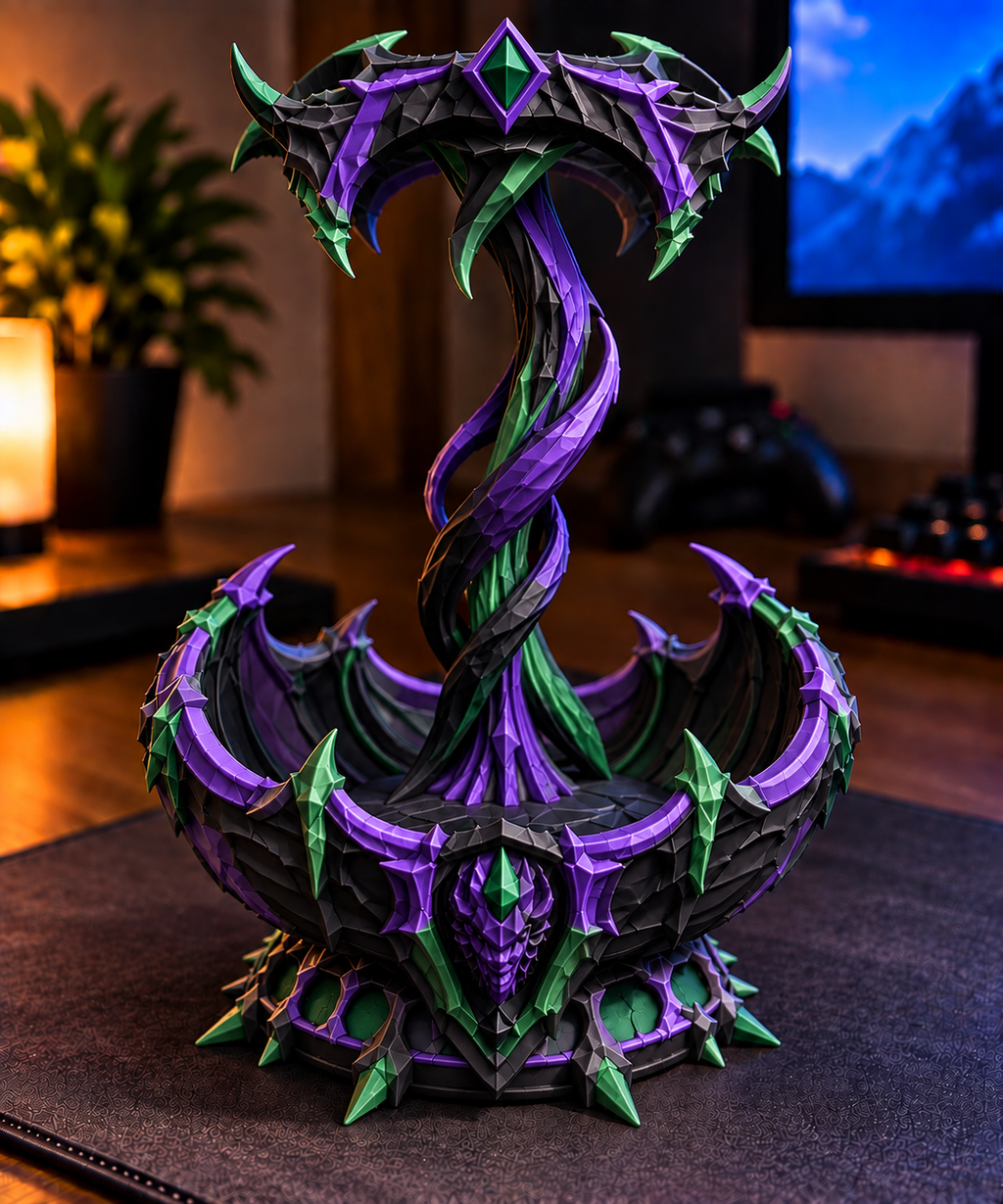 Dragon Fang Headphone Stand &amp; Desk Organizer